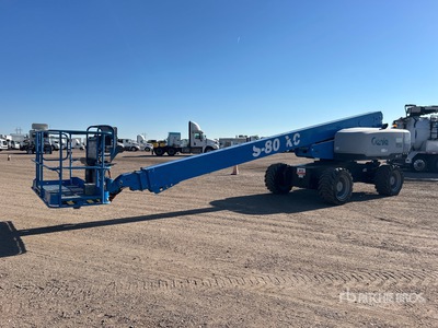 2018 Genie S-80 XC 4WD Diesel Telescopic Boom Lift