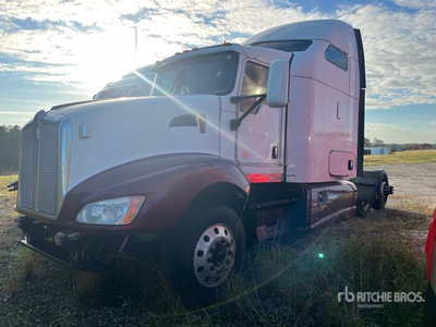 2013 Kenworth T6 6x4 T/A Sleeper Truck Tractor (Inoperable)