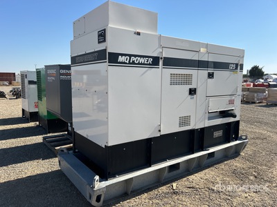 2019 Multiquip DCA125SSIU4F 100 kW Skid-Mounted Generator Set