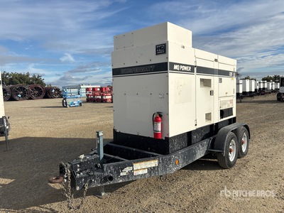 2019 Multiquip DCA125SSIU4F 100 kW Mobile Groupe électrogène