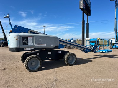 2018 Genie S60X 4WD Diesel Telescopic Boom Lift