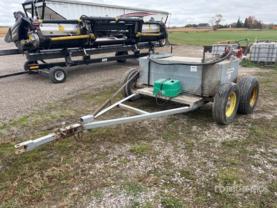 Custom Built Trailer Mounted Steel Diesel 700L Fuel Tank