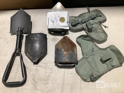 (16) Entrenching Hand Tools, (50) IFAK Inserts & Assorted Items
