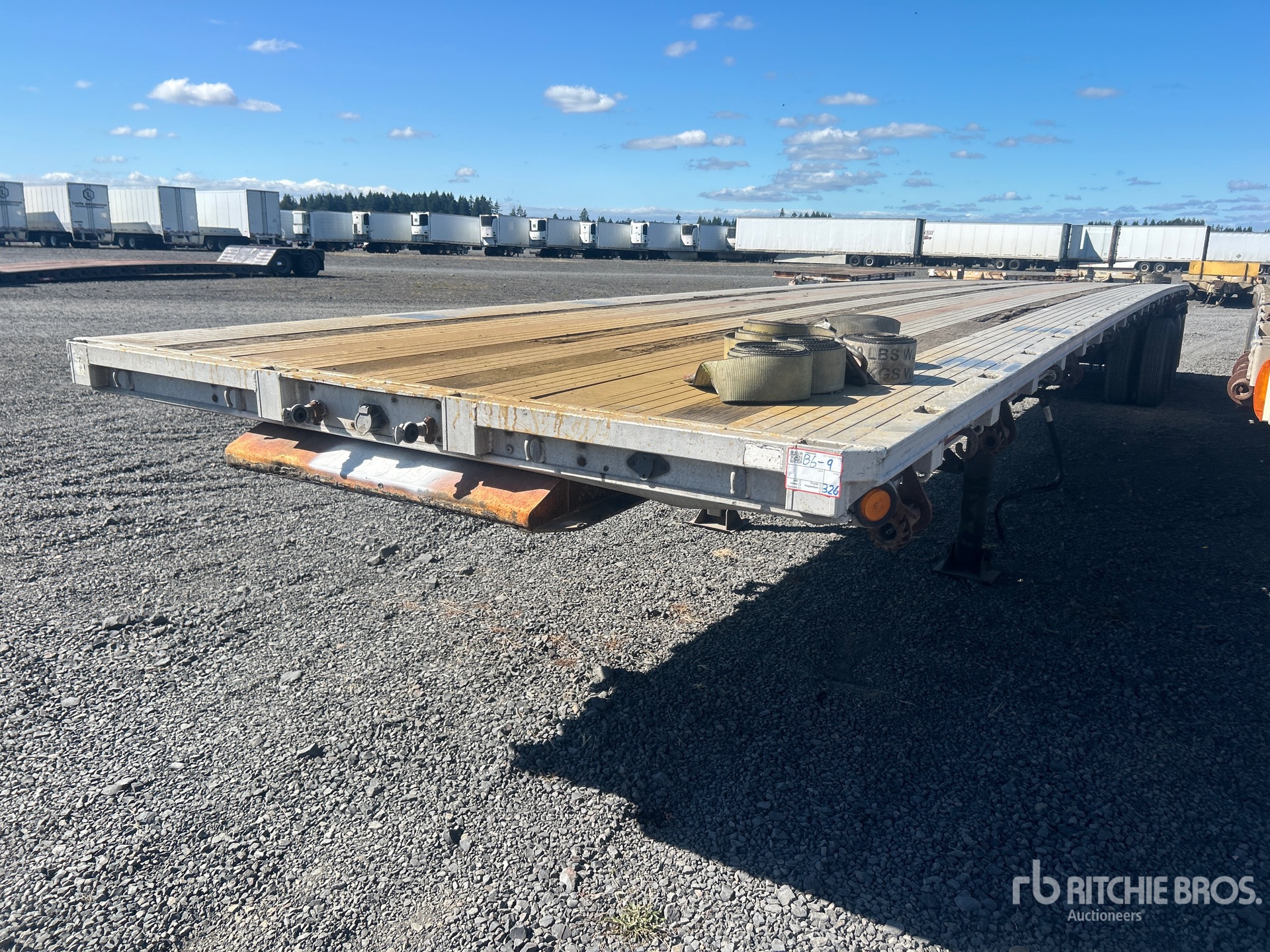 1996 Western 48 ft Tri/A Flatbed Trailer
