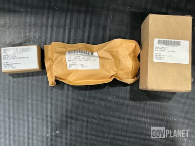 (126) Close Tolerance Bolts, (6) Fixed Resistors & Assorted Items