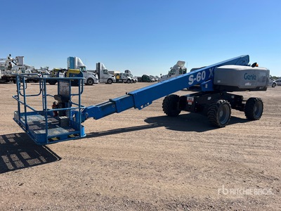 2020 Genie S-60XC 4WD Diesel Telescopic Boom Lift