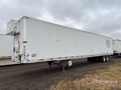 2008 Utility 53 ft x 102 in T/A Heated Van Trailer