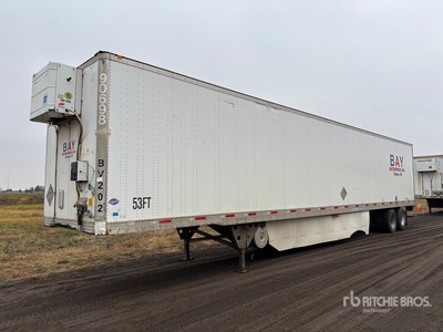 2007 Utility 53 ft x 102 in T/A Heated Van Trailer
