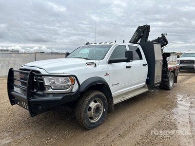 2020 Fassi F85B.0.24 3 ton Knuckle Boom on 2021 Ram 5500 4x4 Crew Cab Boom Truck