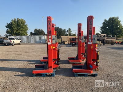 (4) ALM WE-18 Wheel Engaging Mobile Lifts