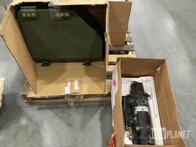 (1) Accessories Stowage Box, (12) Indicator Lights & Assorted Items