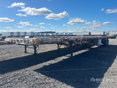 1998 Transcraft 40 ft T/A Flatbed Trailer
