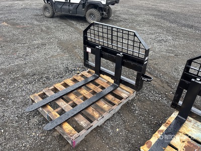 JBX 4000 48 in Skid Steer Forks (Unused)