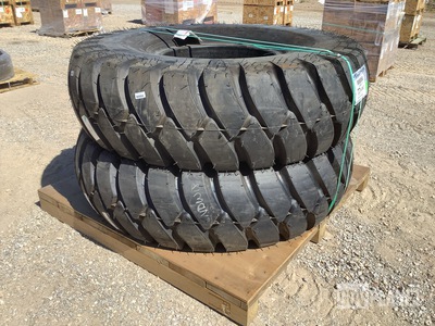 (2) Titan 18.00-25 Tires