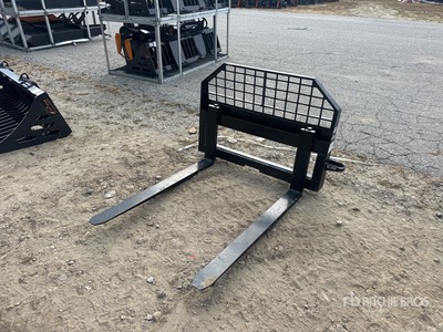 JBX 4000 48 in Skid Steer Forks (Unused)