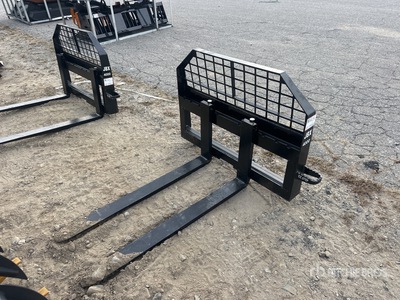 JBX 4000 48 in Skid Steer Forks (Unused)