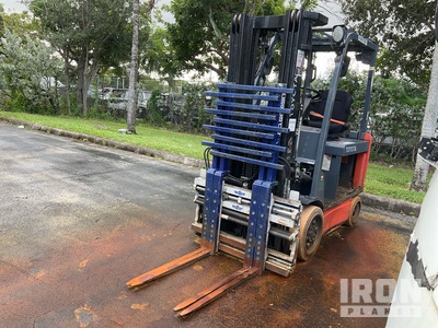 2016 (unverified) Toyota 8FBCU30 4850 lb Electric Forklift