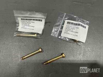 (139) Aeronautical Standards AN4-20 Machine Screws