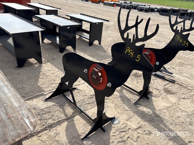 Kit Container Targets 2025 Kit Containers AR500ATDEER Steel Shooting Target (Unused ...