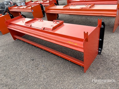 2025 Kit Containers QT-SP-10-23-PB 71 in Skid Steer Snow Pusher (Unused)