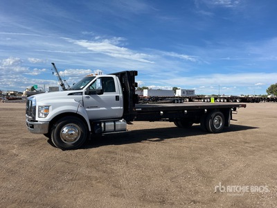 2022 Ford F-650 4x2 Flatbed Truck (Inoperable)