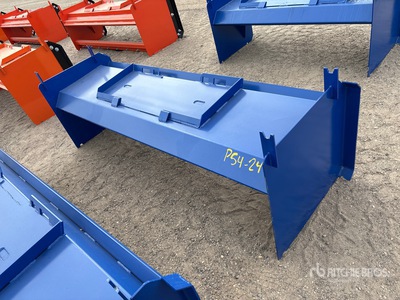 2025 Kit Containers QT-SP-8-23-PB 92 in Skid Steer Snow Pusher (Unused)