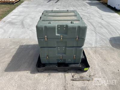 (2) Hardigg Storage Cases Divers : Matériel de terrain