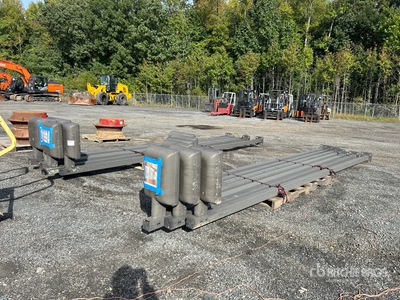 Quantity of (13) Steel Light Pole w/ 250 watt lights