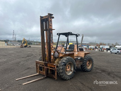 Load Lifter 4430 6000 lb 4x4x4 Rough Terrain Forklift