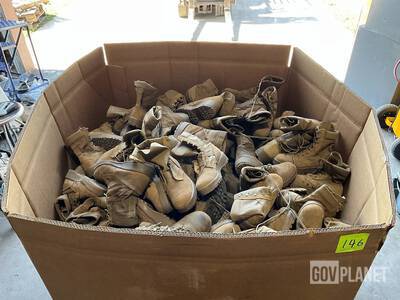 (166) Pairs of Army Combat Boots