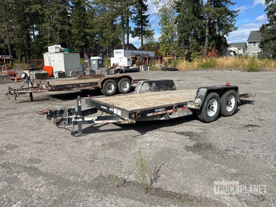 2015 Fabform SF18T-12K 16 ft T/A Tilt Deck Trailer