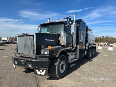 2012 Tornado F5 on 2012 Western Star 4900SA 8x6 Vacuum Excavator Truck
