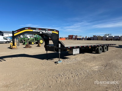 2026 Southland ETGT10-32 HBT 32 ft T/A Gooseneck مقطورة معدات