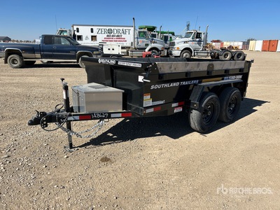 2025 Southland SL510-10K 10 ft T/A Tipping Utility Trailer