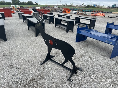 2025 Kit Containers AR500ATDEER Steel Shooting Target (Unused)
