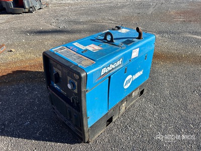 2013 Miller Bobcat 225D Skid-Mounted Stick Motorbetriebenes Schweißgerät