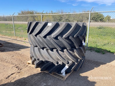 Quantity of (2) BKT Agri Max V-Flecto 710/70R38 Tires (Unused)