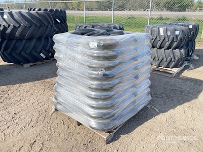 Quantity of (72) Bourgault V Packer Tires (Unused)