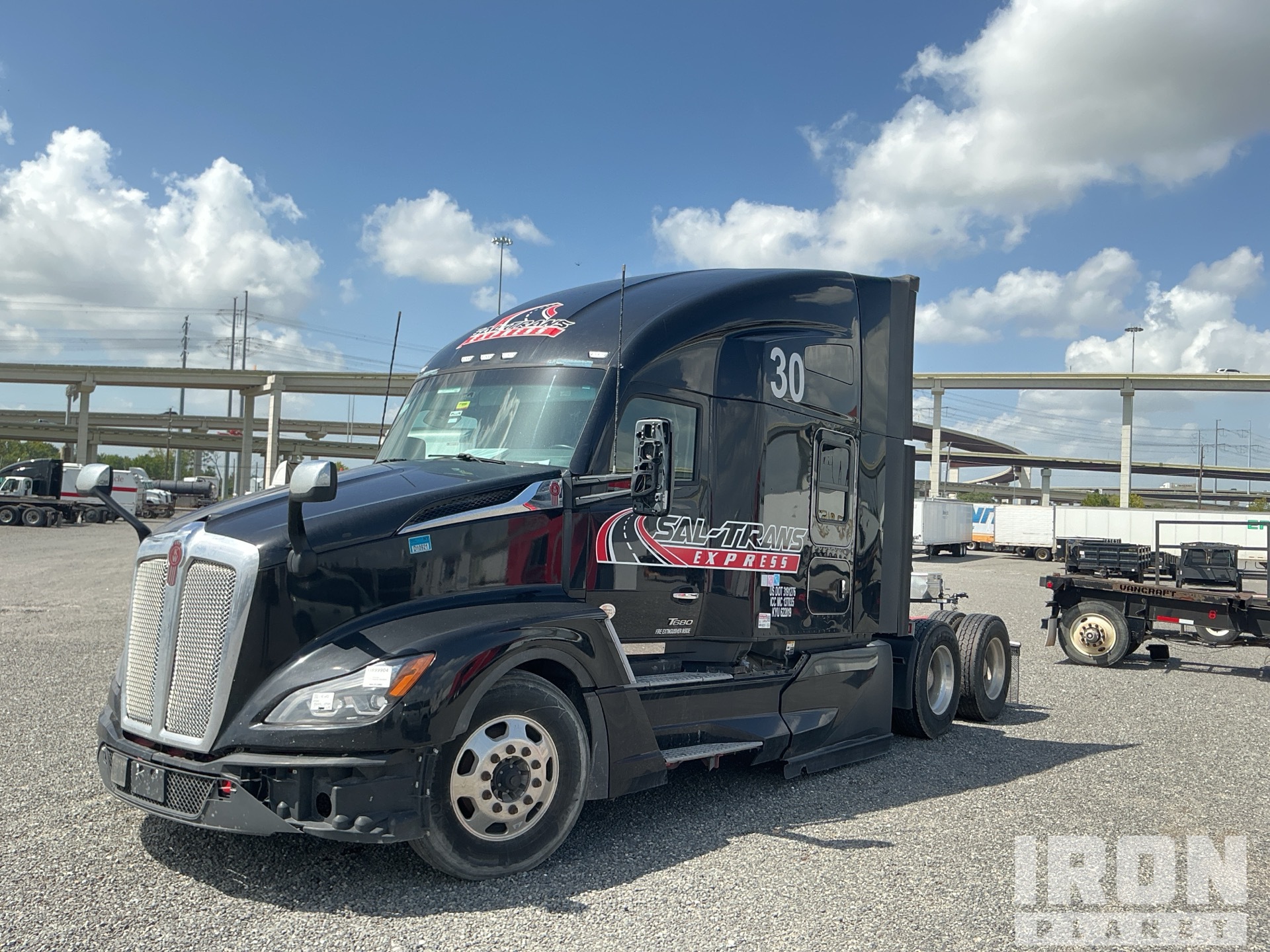 2023 Kenworth T680 6x4 T/A Sleeper Truck Tractor (Inoperable)
