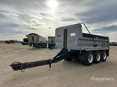 1999 Cancade 17 ft Tri/A Pup End Dump Trailer