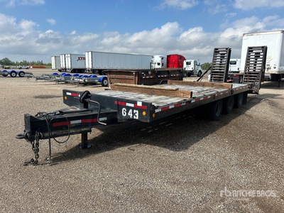 30 ft Tri/A Equipment Trailer