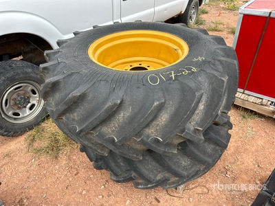 Quantity of (2) 18.4-26 Tires
