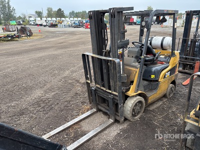 2021 Cat 2C5000 4750 lb Cushion Tire Forklift