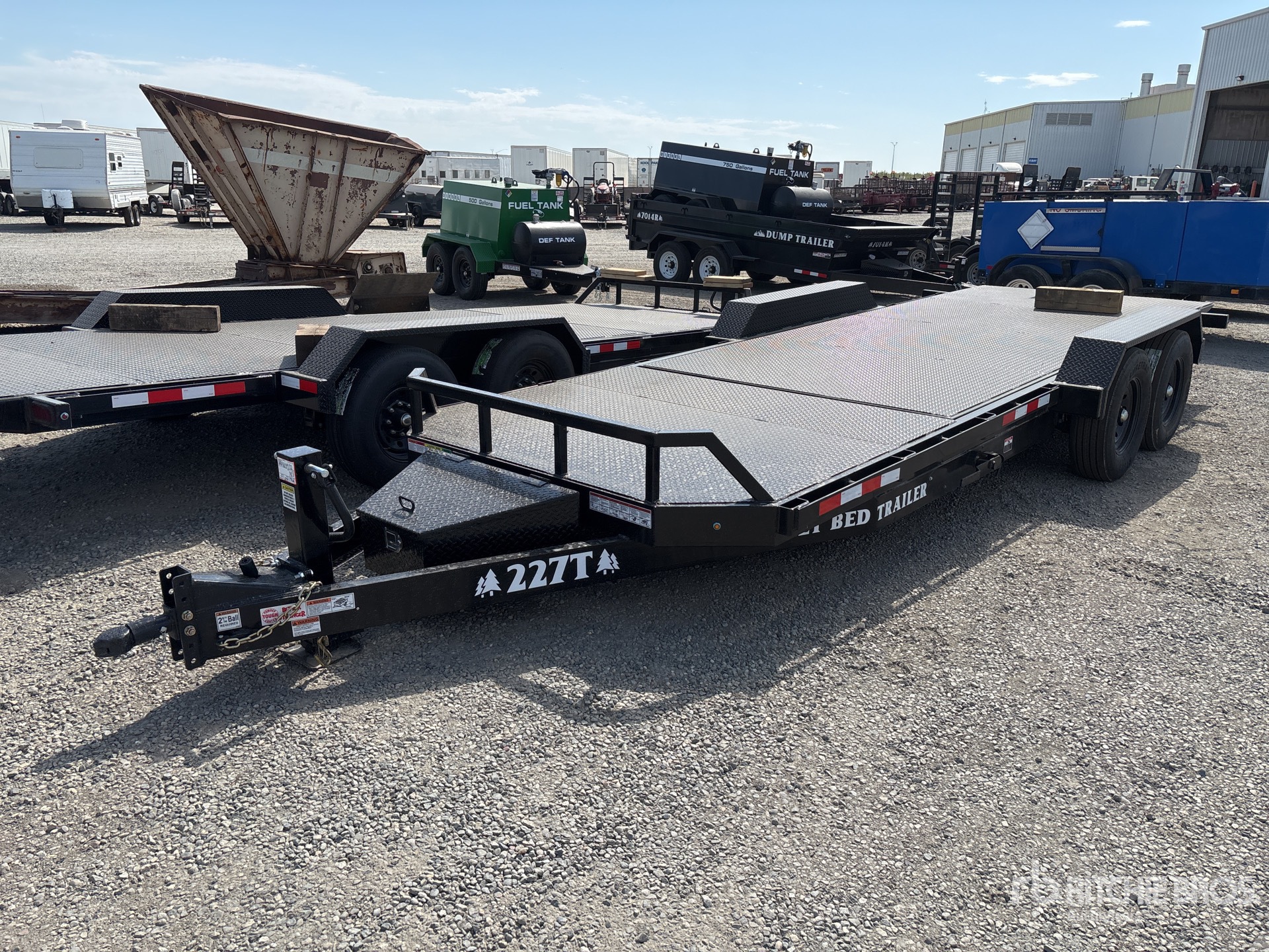 2026 Industrias America 227T 20 ft T/A Tilt Deck Trailer