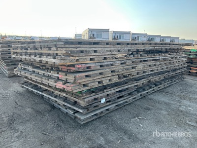 Quantity of (10) 8 ft x 16 ft Access Mats