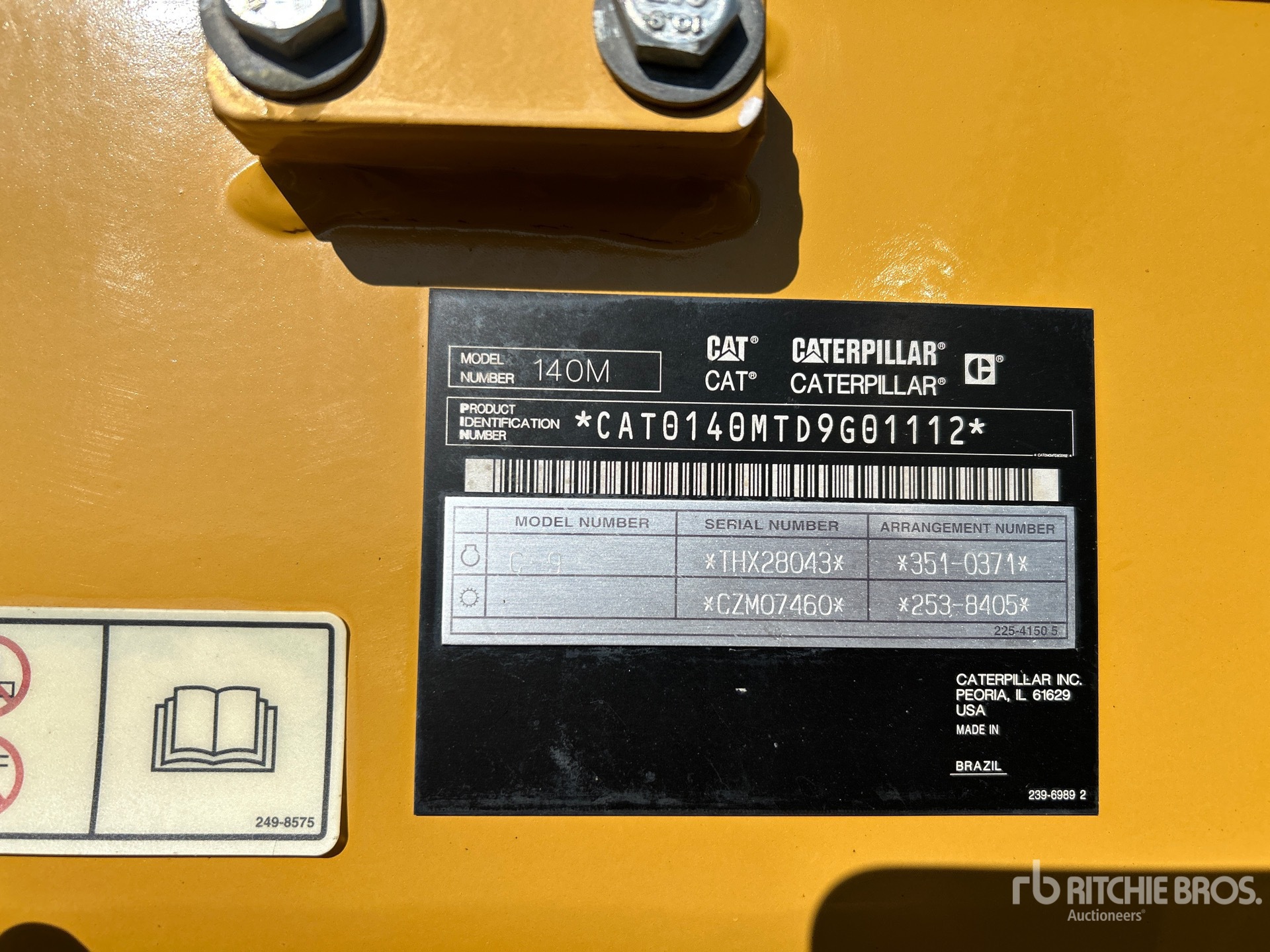 2011 Cat 140M VHP Plus AWD Motor Grader