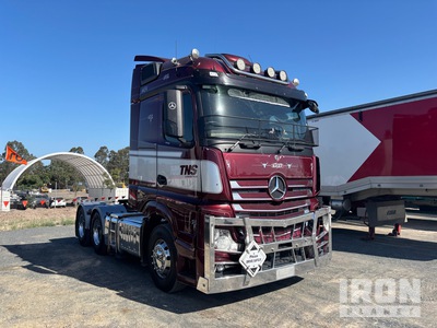 2020 Mercedes-Benz ACTROS 2658 T/A Sleeper Truck Tractor