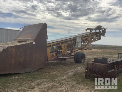 42 in x 50 ft Portable Dozer Trap Feed Conveyor