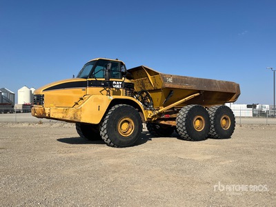 Cat 740 Camión Dumper Articulado