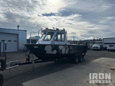 2000 Sea Ark Trooper Work Boat w/2015 CTW Trailer